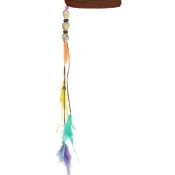 Flash Sale Braided Shell & Feather Hippie Headband Headbands, Tails