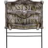 Party City Cemetery Yard Sign| Yard Stakes & Signs