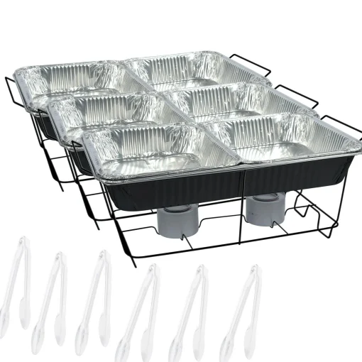 Party City Chafing Dish Buffet Set 24Pc| Disney Villains