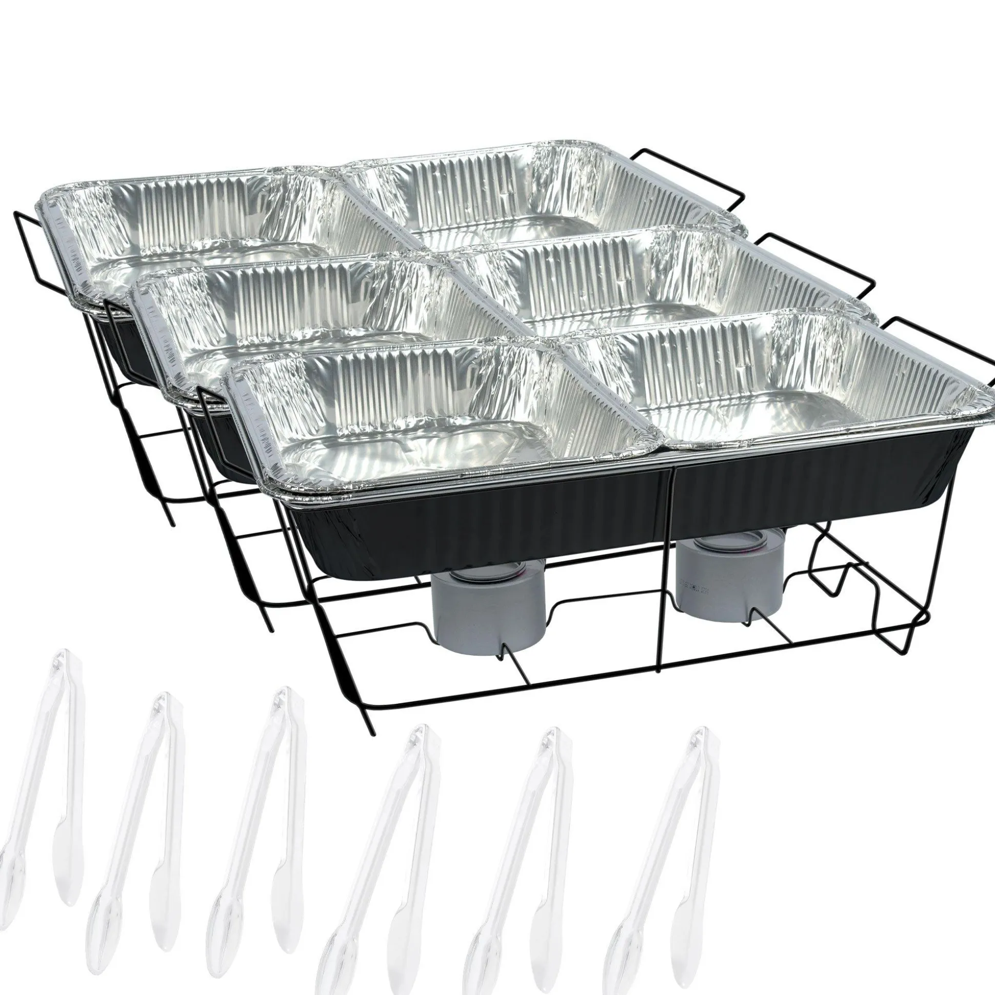 Party City Chafing Dish Buffet Set 24Pc| Wicked Haunting
