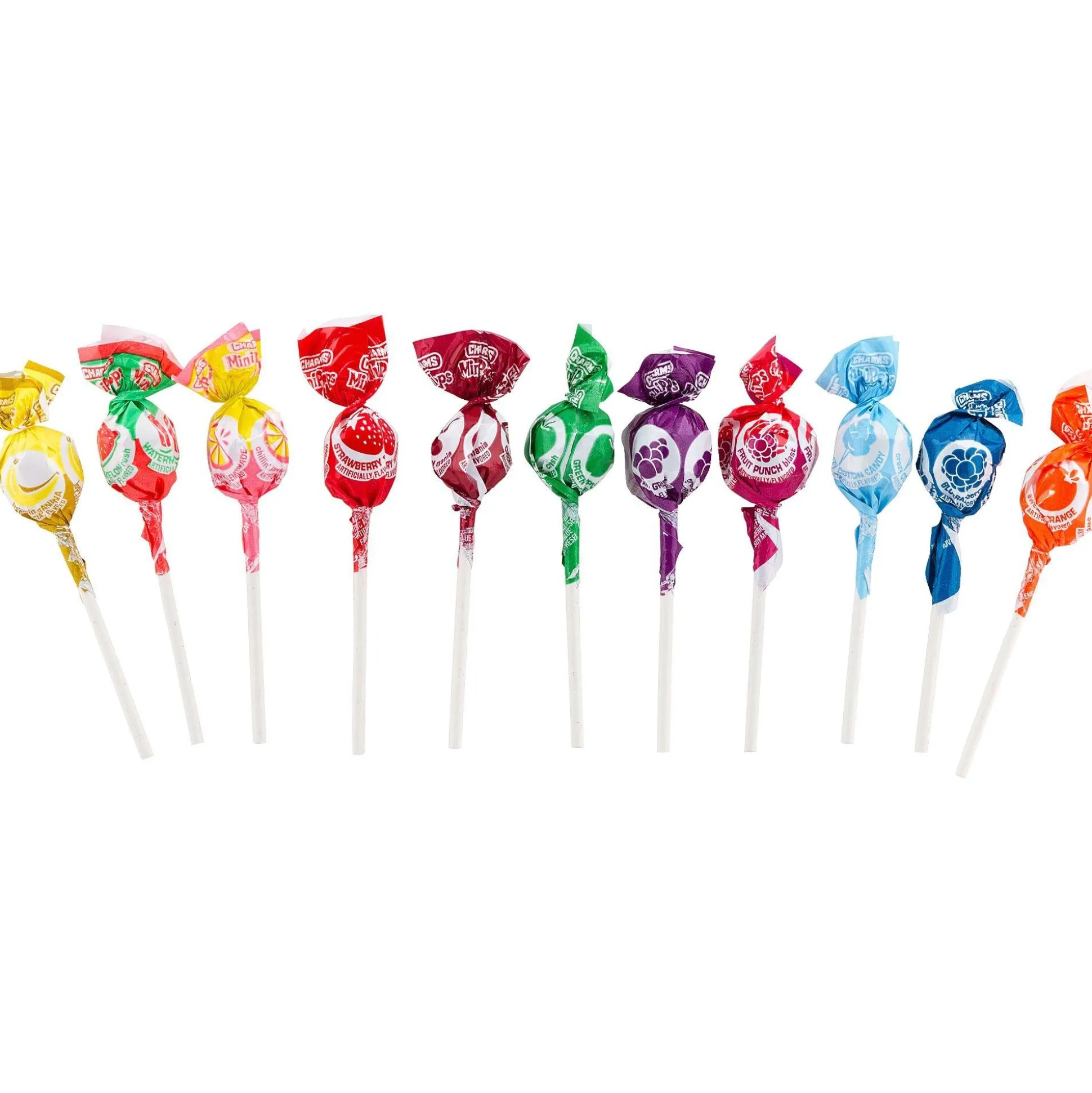 Online Mini Pops Bag, 101Pc - 18 Flavors Lollipops