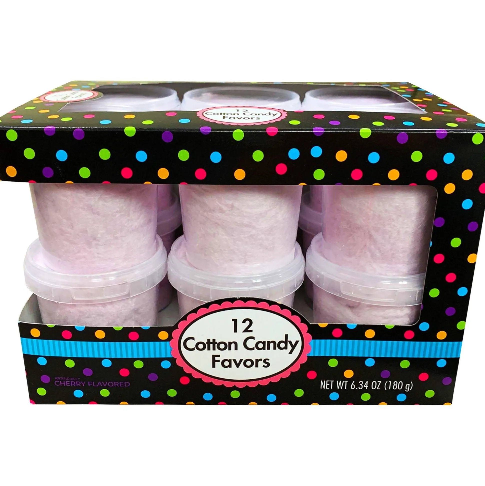 Discount Cherry Cotton Candy 12Pc Candy Buffet By Color