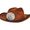 Clearance Child Brown Cowboy Hat Cowboy
