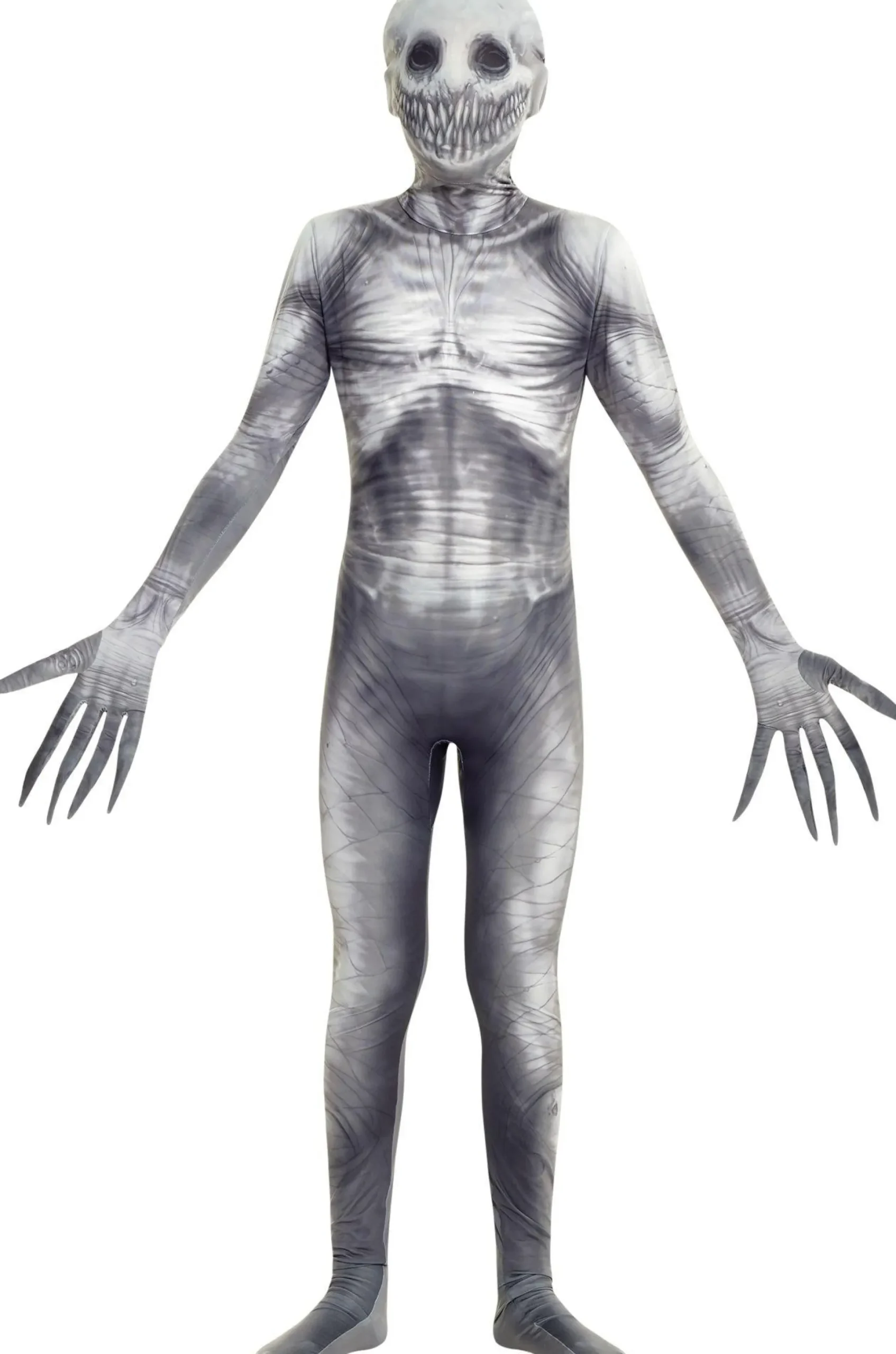 Morphsuit Child The Rake Costume - Creepypasta|Boy Scary
