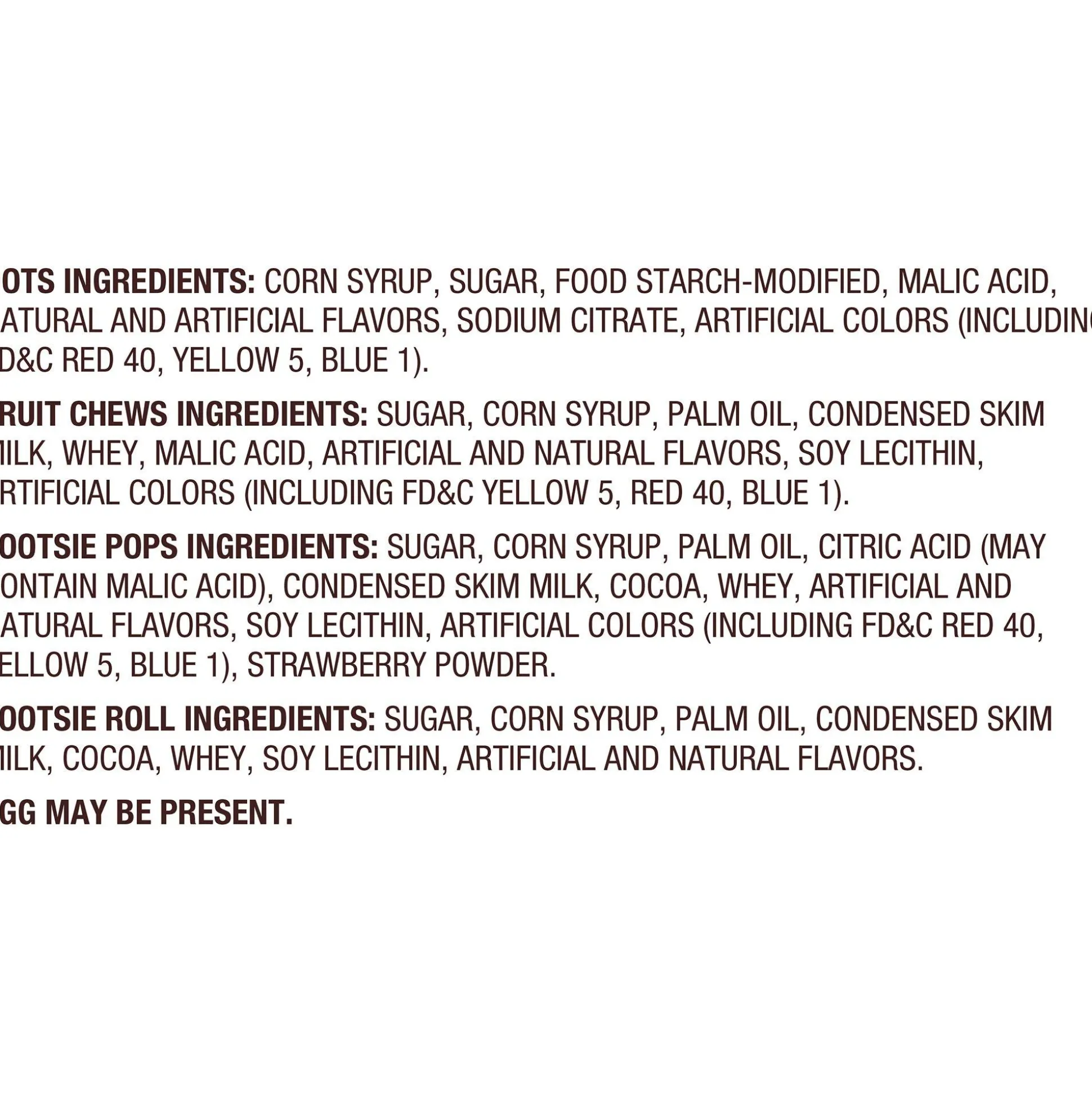 Fashion Child's Play Tootsie & Dots Candy Mix, 3.25Lb Bulk Candy