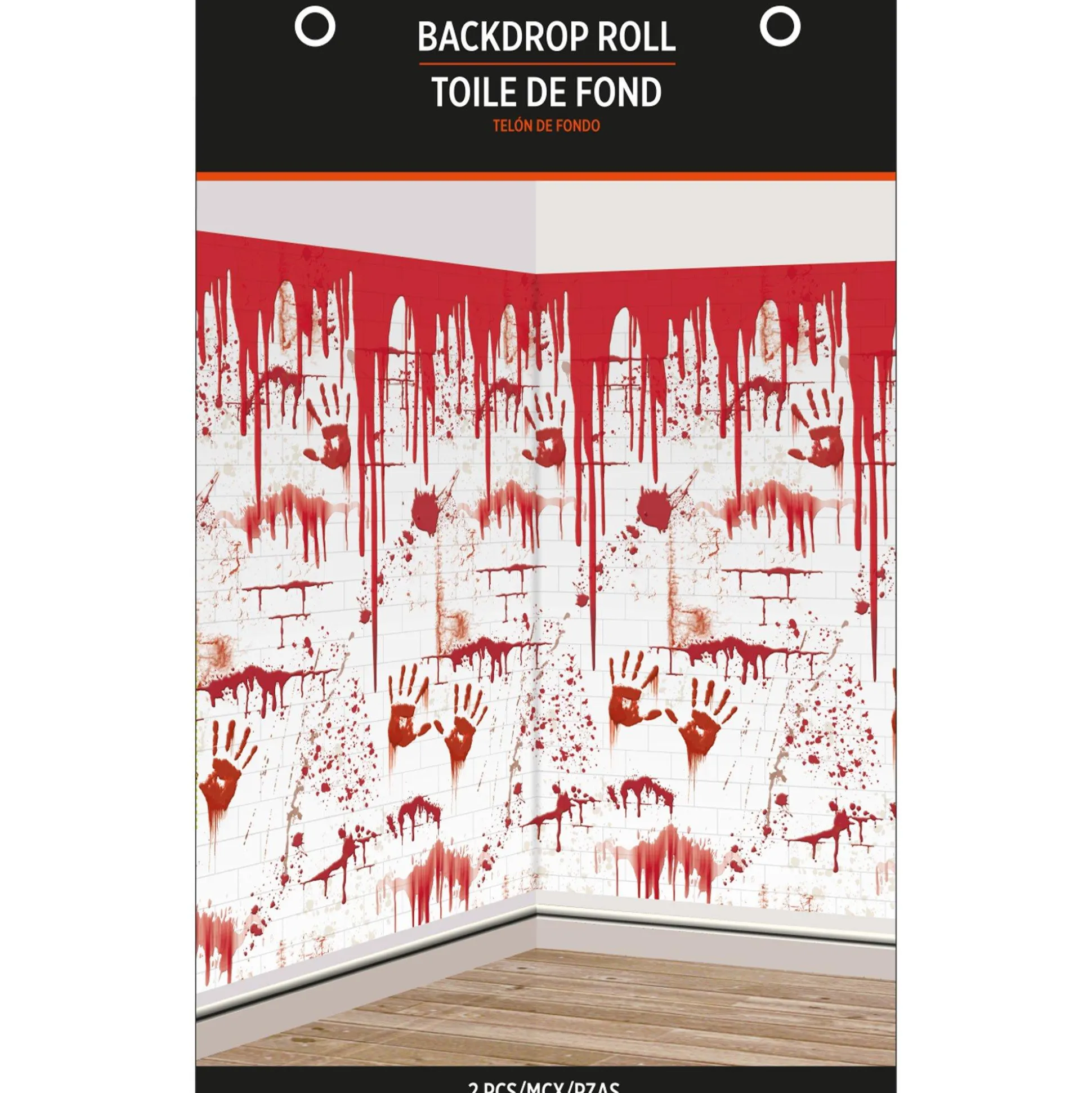Party City Chop Shop Room Roll| Window & Wall Décor