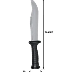 New Chrome Horror Knife 13In Weapons
