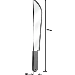 Outlet Chrome Machete Weapons
