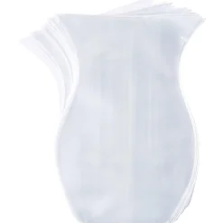 Flash Sale Clear Shaped Plastic Treat Bags 100Ct Cookie Decorating Supplies