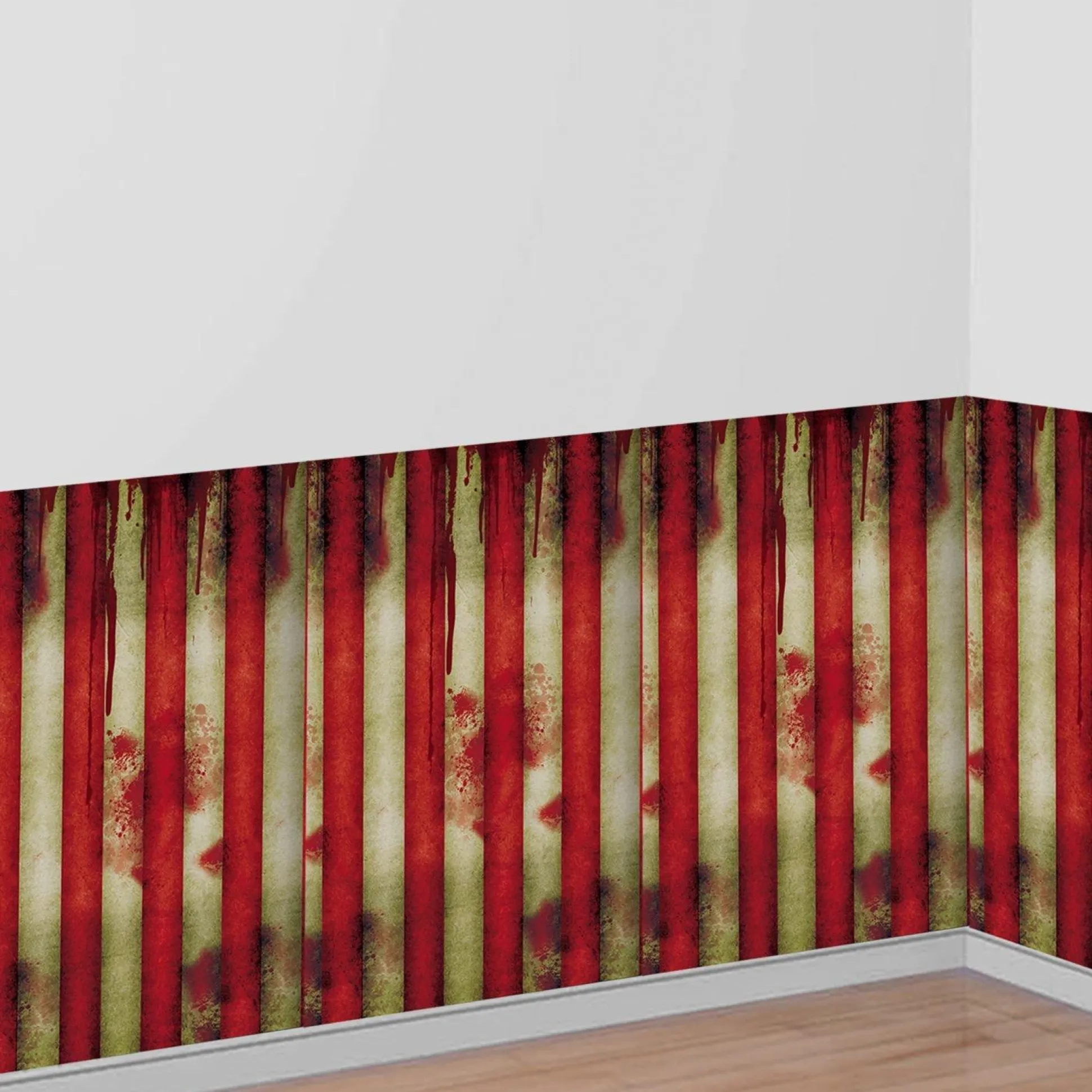 Party City Creepy Carnival Room Roll| Window & Wall Décor