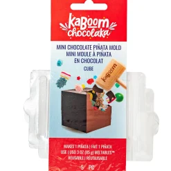 Flash Sale Cube-Shaped Chocolate Pi Ata Mold, 4.3In - Kaboom Chocolaka Baking Supplies