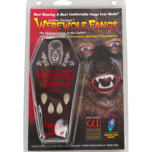 Cheap Custom Designer Werewolf Fangs Makeup