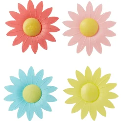 Best Daisy Icing Decorations 17Ct Cupcake Decorations & Picks