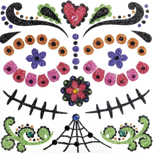 Shop Day Of The Dead Body Jewelry Pack Makeup