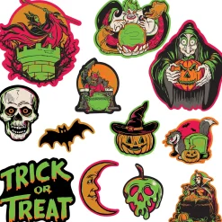 Party City Disney Villains Halloween Cardstock Cutouts, 12Ct| Disney Villains