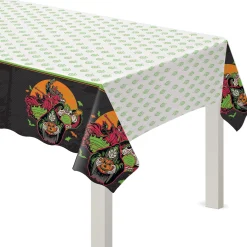 Party City Disney Villains Halloween Plastic Table Cover, 54In X 96In| Table Décor & Centerpieces