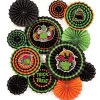 Party City Disney Villains Halloween Paper Fan Decorating Kit, 17Pc| Decorations