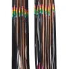Online Electric Party Fringe Leg Warmers Tights