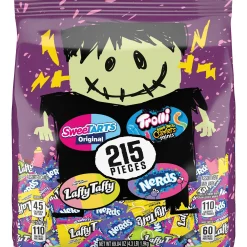 Cheap Franken-Favorites Halloween Chewy Candy Mix, 74.36Oz, 225Pc Bulk Candy