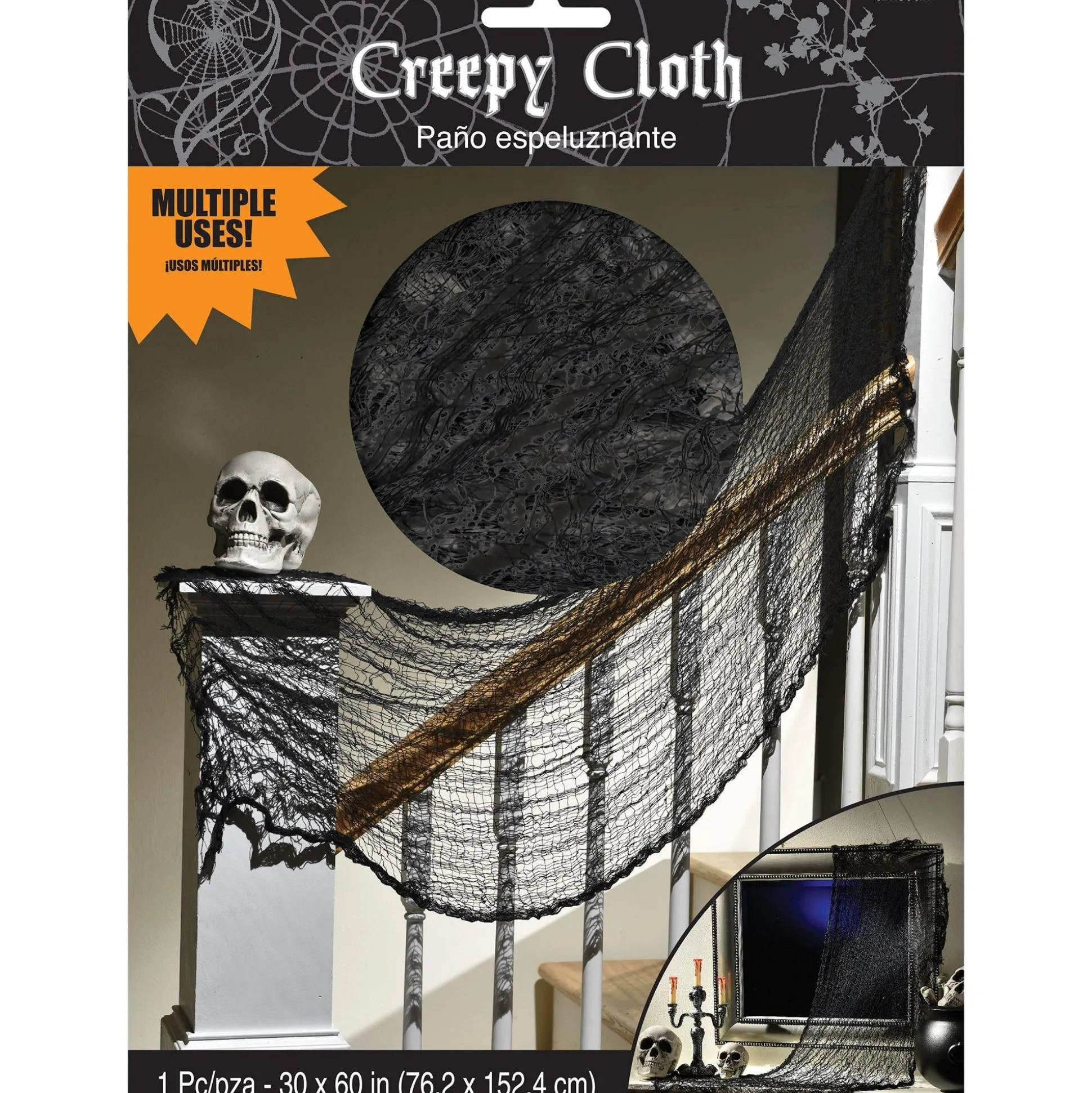 Party City Gauze Draping, 2Ct| Home Décor