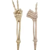 Party City Gesturing Skeleton Hands Plastic Yard Stakes, 18.5In, 2Ct| Yard Stakes & Signs