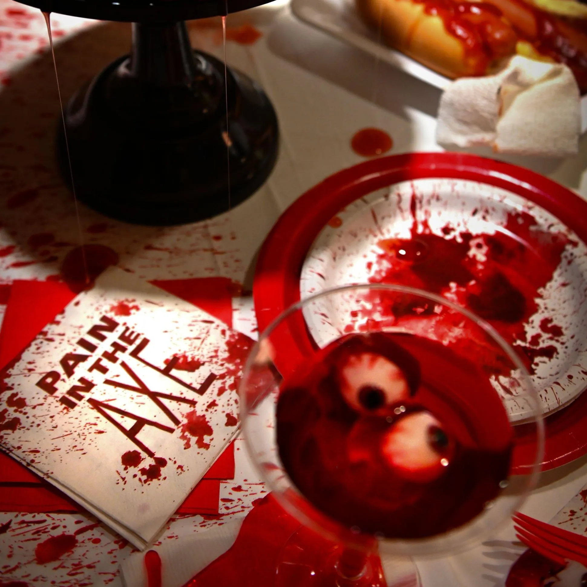 Party City Get Axed Paper Beverage Napkins, 5In, 40Ct| Get Axed