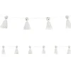 Party City Ghost Tassel Garland| Decorations
