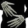 Cheap Ghostly Skeleton Bone Hand Gloves Gloves