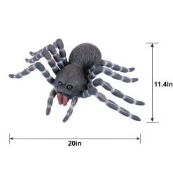 Party City Giant Plastic Spider, 11.4In X 20In| Creatures