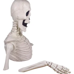 Party City Giant Rattles The Groundbreaking Skeleton Plastic Yard Decorating Kit, 8Pc| Yard Stakes & Signs