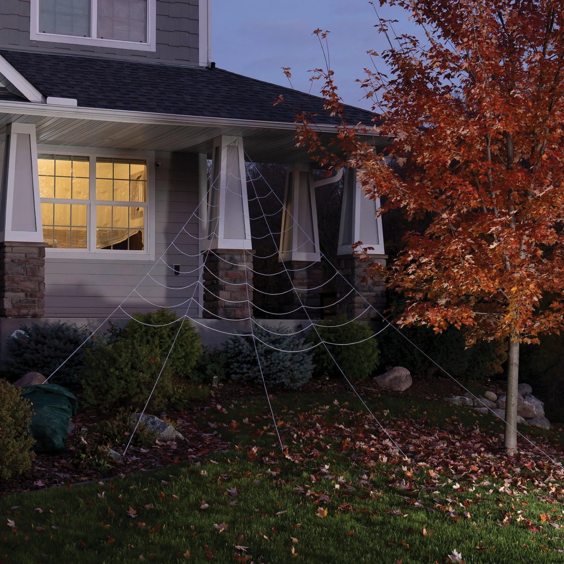 Party City Giant Rope Spiderweb Decoration, 18Ft X 23Ft| Door Décor & Signs