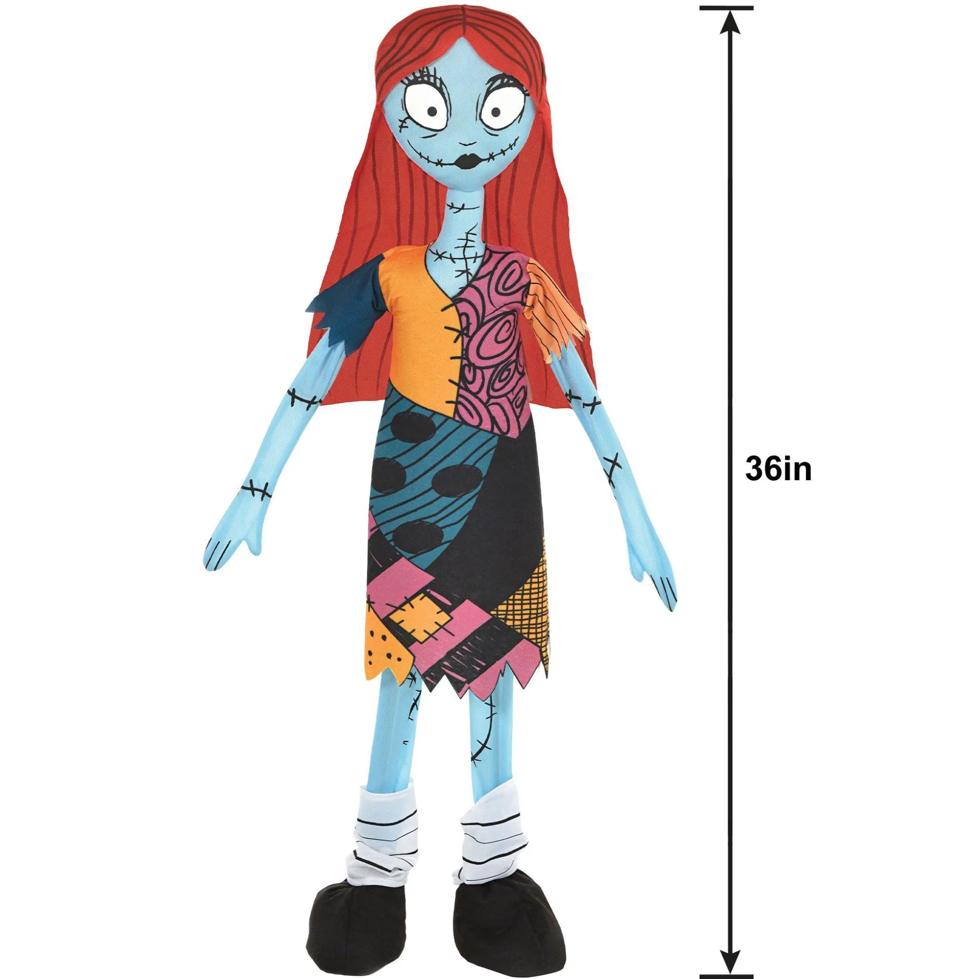 Party City Giant Standing Sally Decoration - The Nightmare Before Christmas| Standing Props