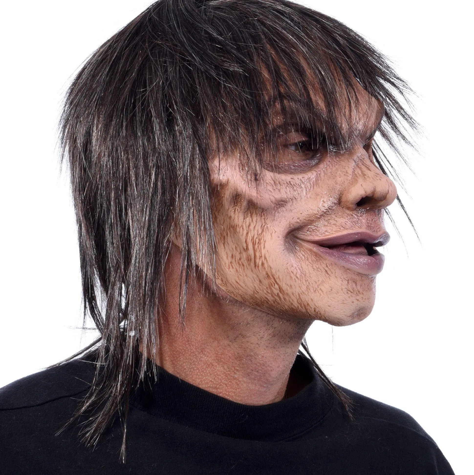 Cheap Girlish Ghoul Zombie Face Mask Scary