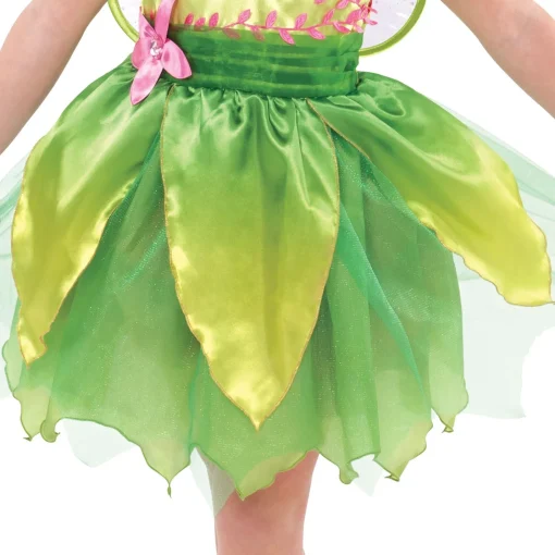 Party City Girls Classic Tinker Bell Costume|Girl Disney Princess