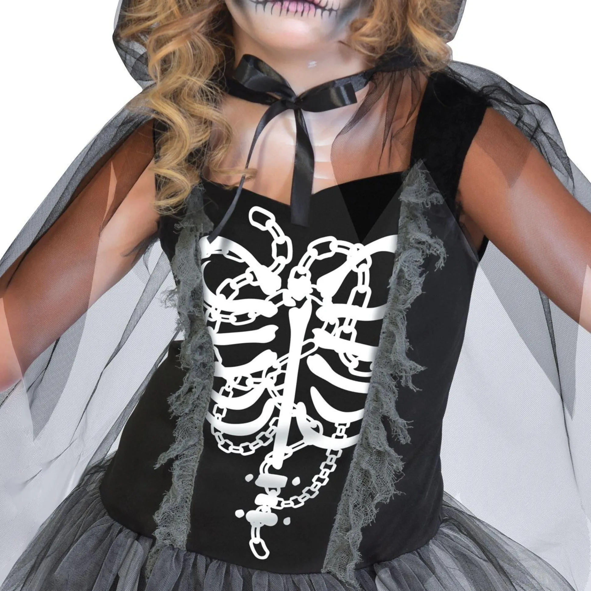 Party City Girls Grim Reaper Costume|Girl Scary