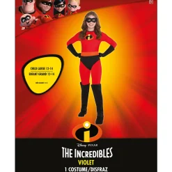 Party City Girls Violet Costume - The Incredibles|Girl Superhero