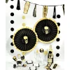 Party City Glam Boneyard Halloween Bar Decorating Kit| Decorations