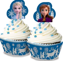 Shop Glitter Frozen 2 Cupcake Kit For 24 Baking Cups