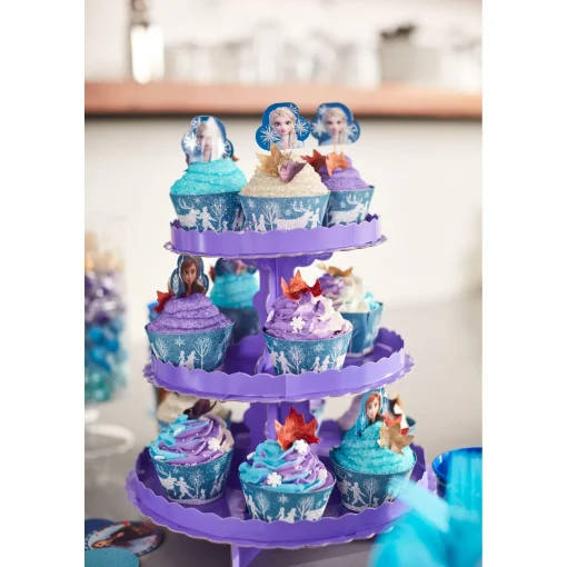 Shop Glitter Frozen 2 Cupcake Kit For 24 Baking Cups