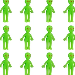 Party City Glow In The Dark Alien Encounter 12Ct| Favors & Favor Bags