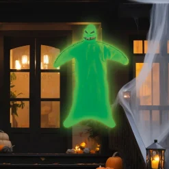 Party City Glow-In-The-Dark Oogie Boogie Hanging Decoration, 5Ft - Disney The Nightmare Before Christmas| Hanging Props