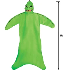 Party City Glow-In-The-Dark Oogie Boogie Hanging Decoration, 5Ft - Disney The Nightmare Before Christmas| Hanging Decorations