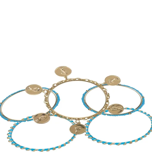 Sale Gods & Goddesses Bangle Bracelets 5Ct Jewelry
