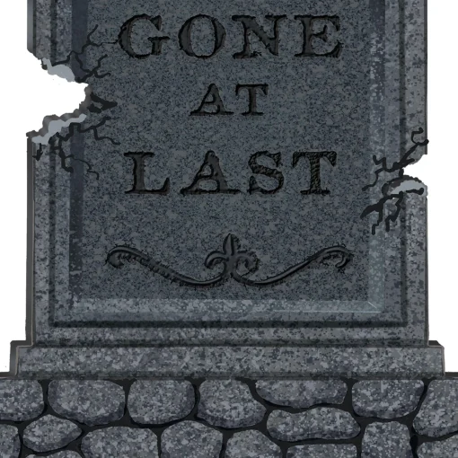 Party City Gone At Last Tombstone, 14In X 22In| Tombstones & Fencing