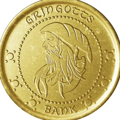 Cheap Gringotts Galleon Milk Chocolate Gold Coin, 0.81Oz - Harry Potter Chocolate Candy