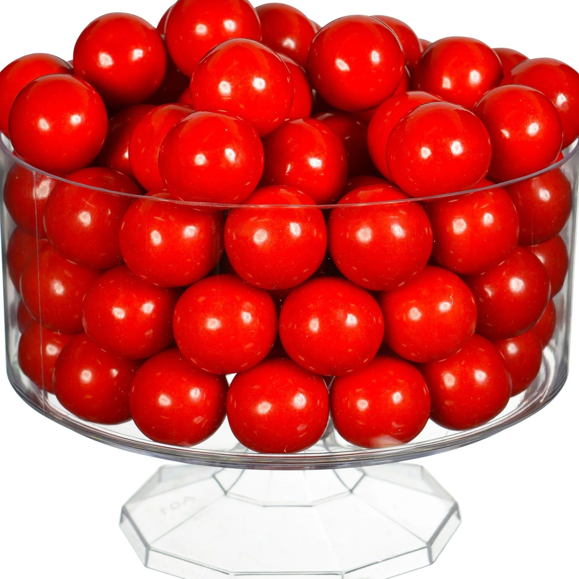 New Gumballs, 35Oz - Cherry Flavor Bulk Candy