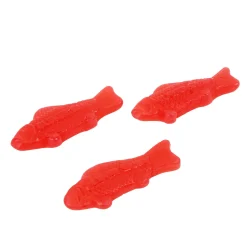 Hot Gummy Red Fish, 16Oz - Raspberry Flavor Candy Buffet By Color