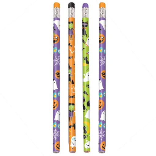 Party City Halloween Friends Pencils, 12Ct| Trunk Or Treat