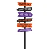 Party City Halloween Place Mdf Directional Yard Sign, 47In| Yard Stakes & Signs