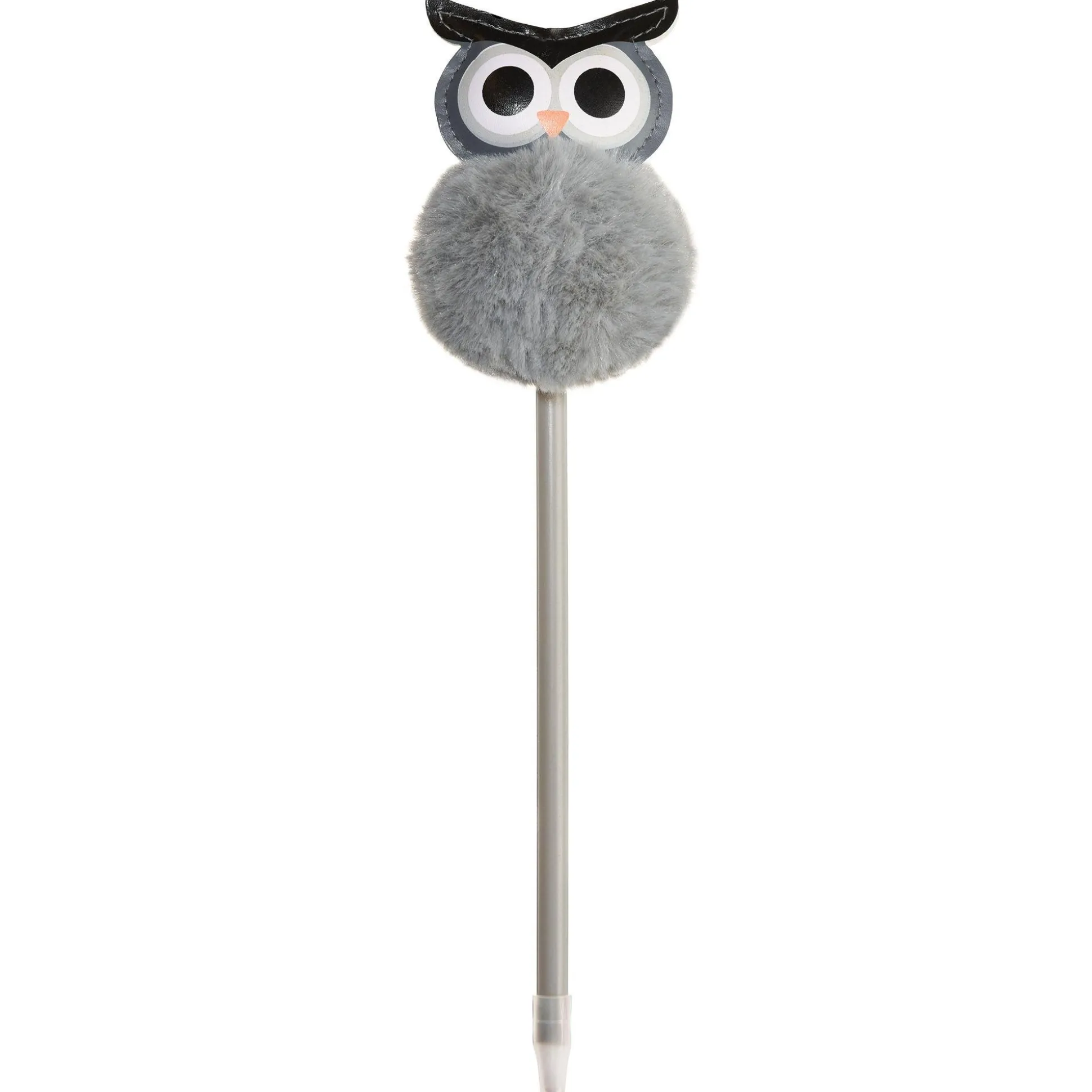 Party City Halloween Puffy-Topped Owl Yarn & Plastic Pen, 2.75In X 7.9In| Favors & Favor Bags